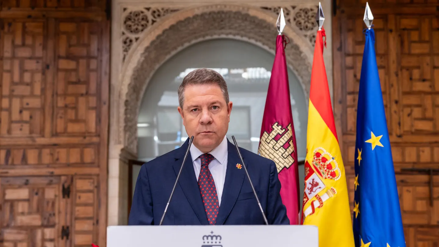 Imagen del presidente de Castilla-La Mancha, Emiliano García-Page. Imagen del presidente de Castilla-La Mancha, Emiliano García-Page.