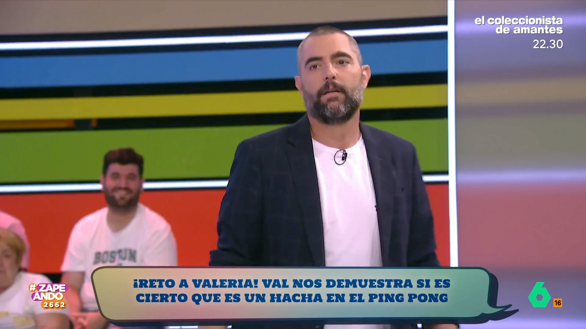 El 'enfado' de Dani Mateo con Valeria Ros durante su partido de ping-pong: "Y una mierda"