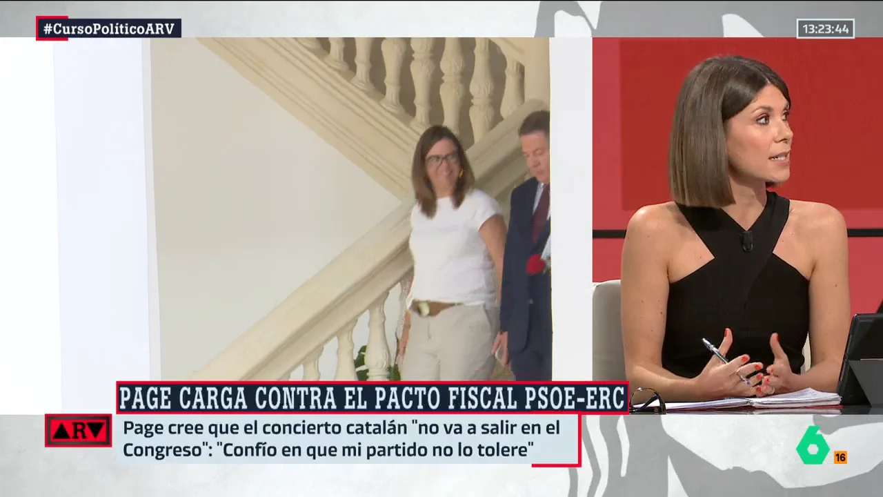 ARV- Ainhoa Martínez señala que las palabras de Sánchez sobre Page están "fuera de lugar": "Demuestra poca inteligencia política"