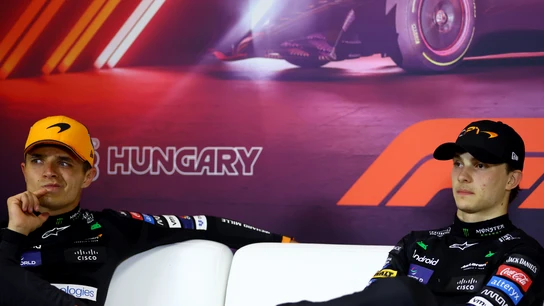 Lando Norris y Oscar Piastri Lando Norris y Oscar Piastri