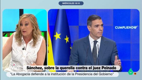 Elisa Beni explica por qu&eacute; ve "poqu&iacute;simo recorrido" a la querella de S&aacute;nchez contra el juez Peinado