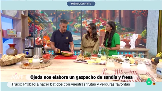 ¿El gazpacho engorda? Pablo Ojeda responde en Más Vale Tarde ¿El gazpacho engorda? Pablo Ojeda responde en Más Vale Tarde