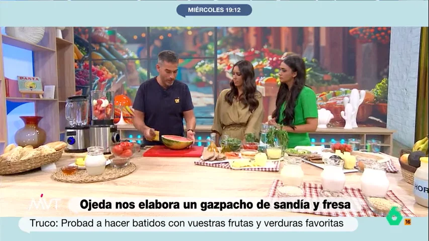 ¿El gazpacho engorda? Pablo Ojeda responde en Más Vale Tarde