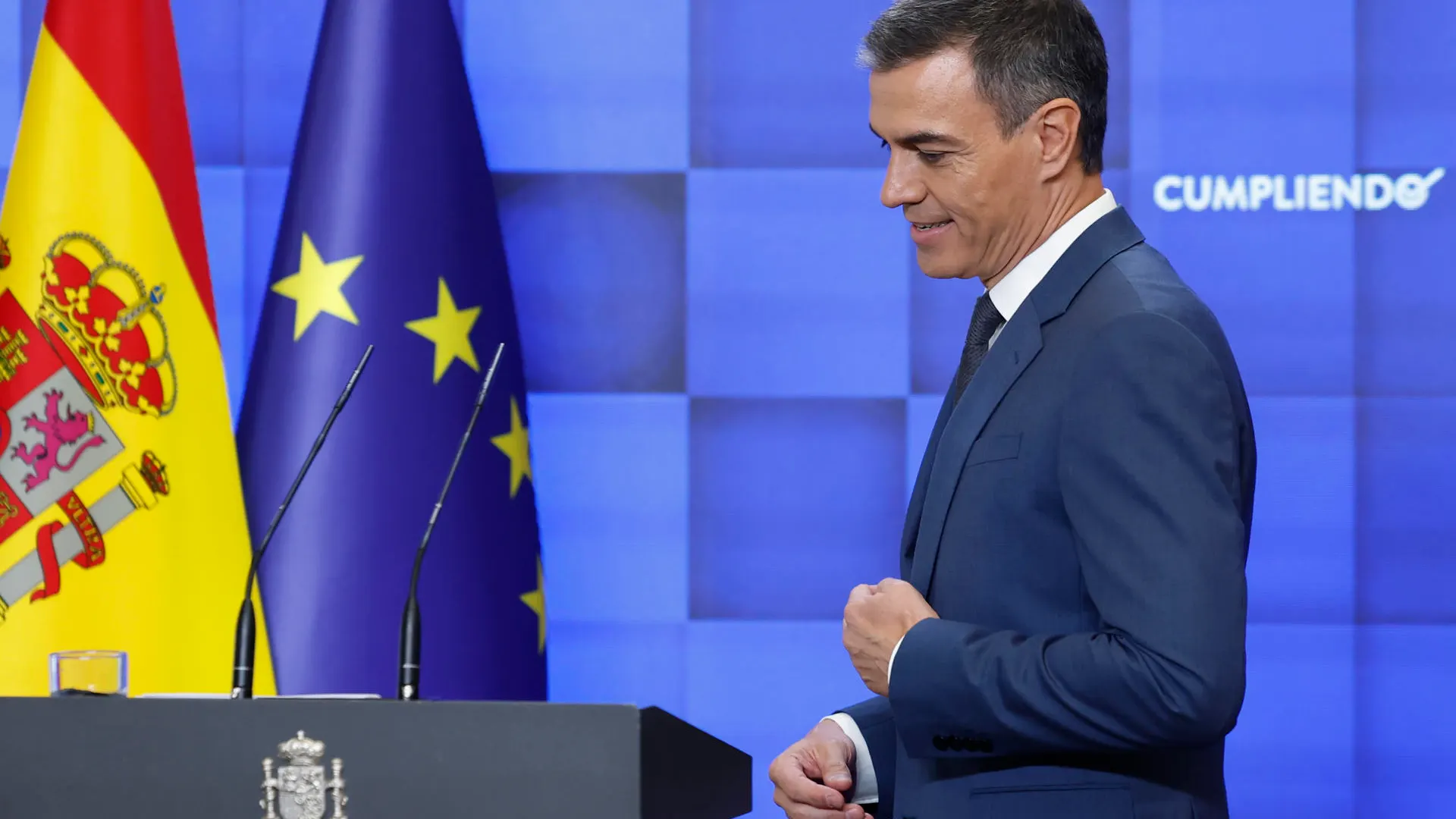 Comparecencia del presidente del Gobierno, Pedro Sánchez