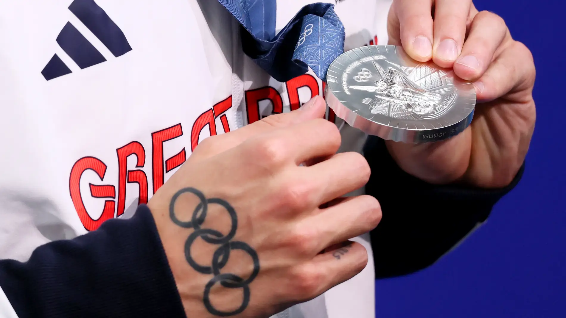 Medalla de plata Reino Unido Juegos Olímpicos París 2024 Medalla de plata Reino Unido Juegos Olímpicos París 2024