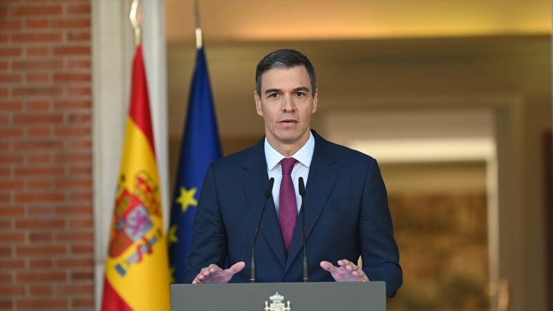 Pedro Sánchez en la Moncloa