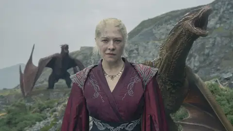Rhaenyra Targaryen (Emma D'arcy) en La Casa del Dragón Rhaenyra Targaryen (Emma D'arcy) en La Casa del Dragón