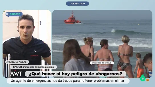 Un agente del Samur explica cómo podemos evitar morir ahogados Un agente del Samur explica cómo podemos evitar morir ahogados