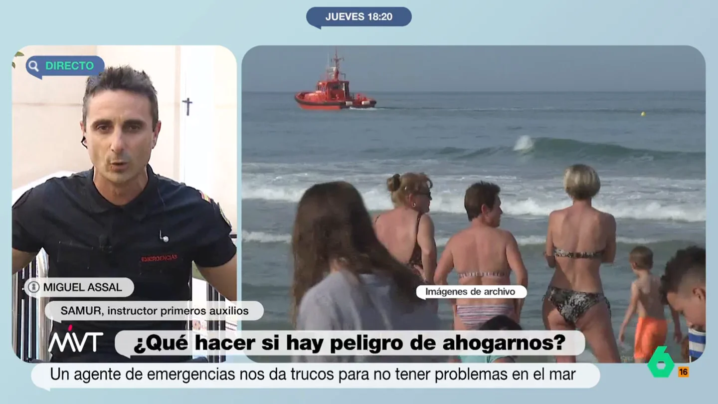 Un agente del Samur explica cómo podemos evitar morir ahogados Un agente del Samur explica cómo podemos evitar morir ahogados