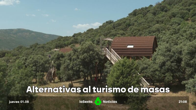 Una casa-árbol o alojarte en un antiguo orfanato, las nuevas opciones para escapar del turismo de masas