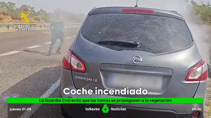 incendio coche 