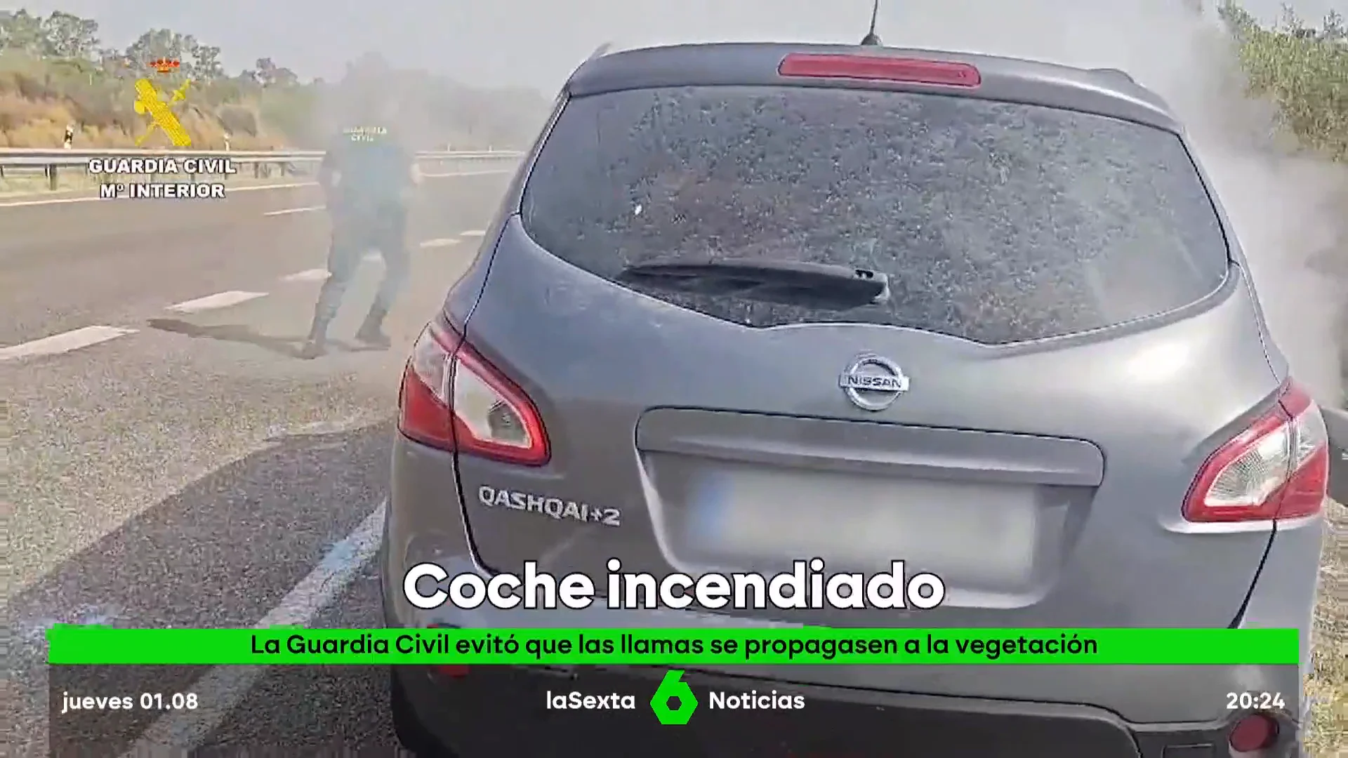 incendio coche 