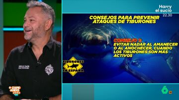 Karlos Simón, experto en tiburones, da varios consejos para prevenir los ataques de estos animales