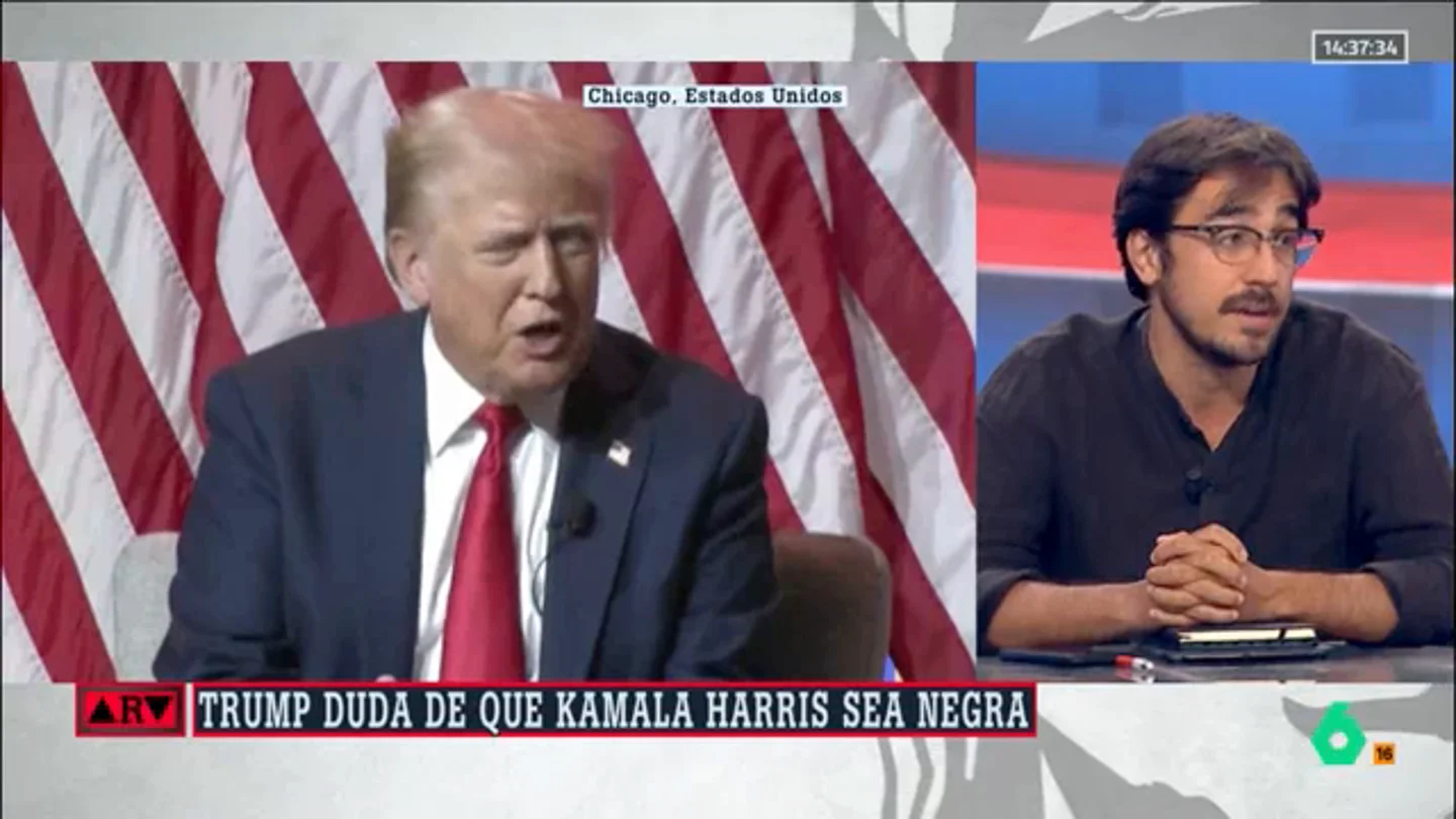 ARV-Saldaña reacciona a las declaraciones de Trump sobre Kamala Harris: "Se ha pegado un tiro en el pie" ARV-Saldaña reacciona a las declaraciones de Trump sobre Kamala Harris: "Se ha pegado un tiro en el pie"