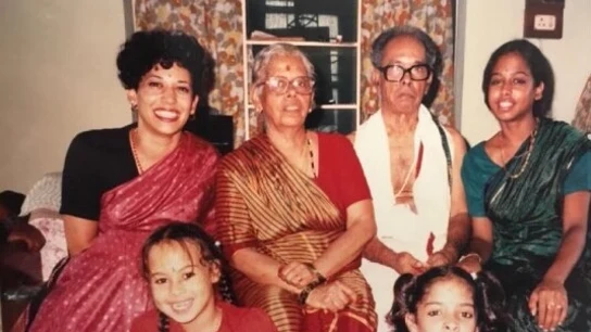 Foto de la familia de Kamala Harris Foto de la familia de Kamala Harris
