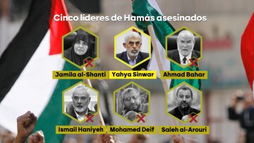 Líderes de Hamás asesinados 