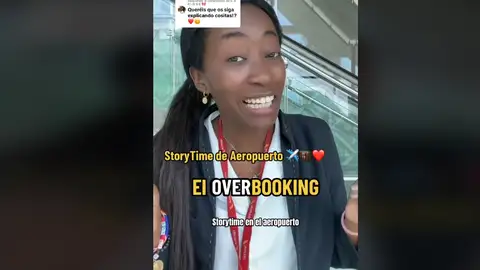 Azafata aconseja sobre el overbooking de un vuelo Azafata aconseja sobre el overbooking de un vuelo