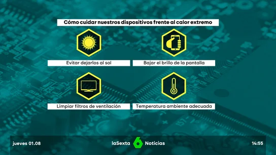 No dejar el móvil al sol, ni dentro del coche: las claves para proteger tus dispositivos en verano No dejar el móvil al sol, ni dentro del coche: las claves para proteger tus dispositivos en verano