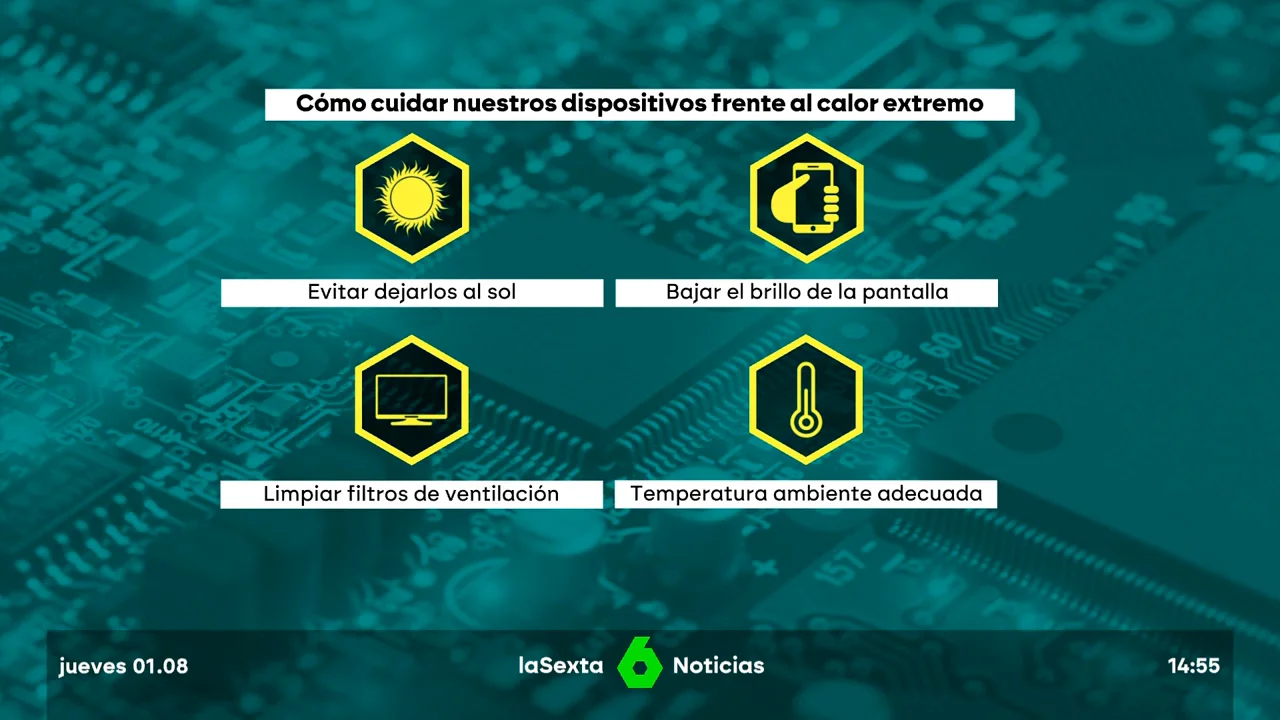 No dejar el móvil al sol, ni dentro del coche: las claves para proteger tus dispositivos en verano 