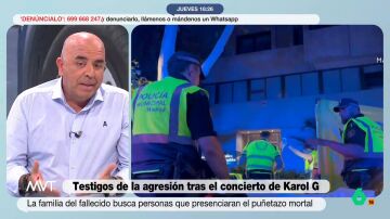 Manuel Medina habla de la agresión mortal a un hombre a la salida del concierto de Karol G