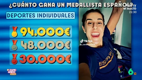 Esto se llevan los medallistas españoles por ganar oro, plata o bronce en los Juegos Olímpicos "Cada gobierno decide si entrega premios en efectivo a sus medallistas y de cuanta cantidad", explica Isabel Forner. Descubre a cuánto ascienden las compensaciones económicas por ganar una medalla de oro, plata o bronce.