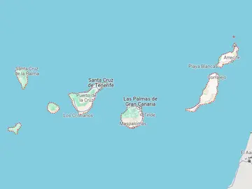 Mapa de las Islas Canarias Mapa de las Islas Canarias