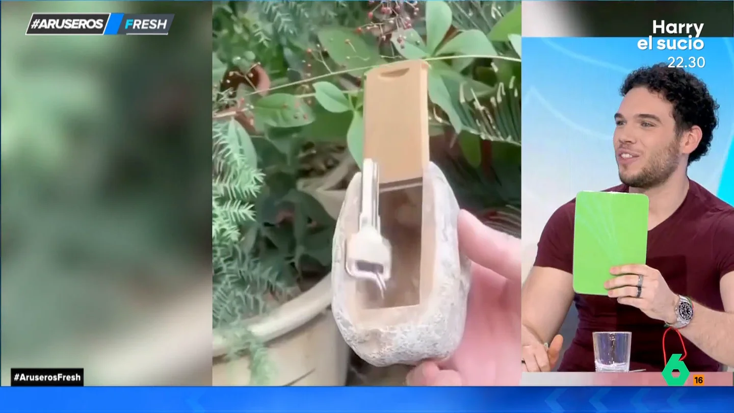 Una piedra falsa para guardar las llaves: el invento que te ayudará a dejárselas a alguien de manera segura Una piedra falsa para guardar las llaves: el invento que te ayudará a dejárselas a alguien de manera segura