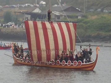 Desembarco vikingo en Catoira Desembarco vikingo en Catoira