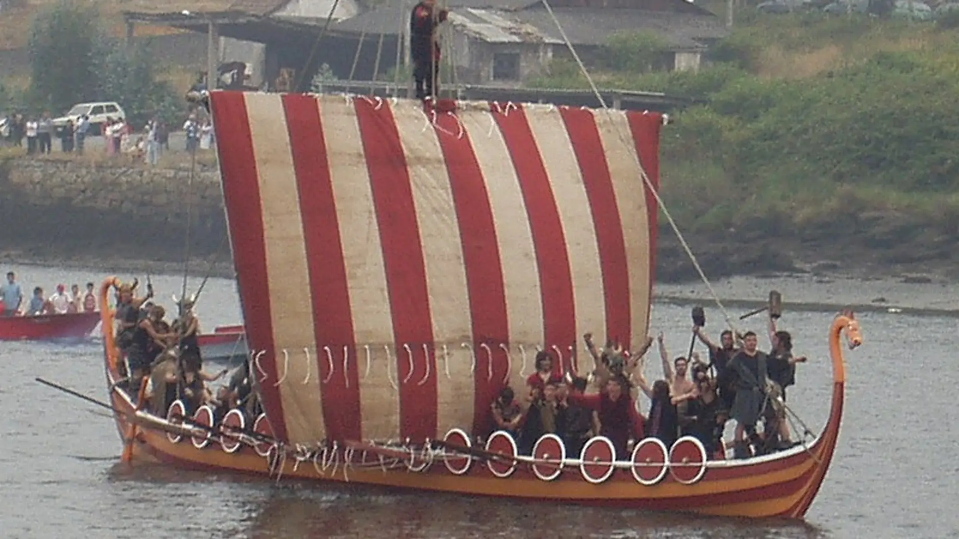Desembarco vikingo en Catoira Desembarco vikingo en Catoira