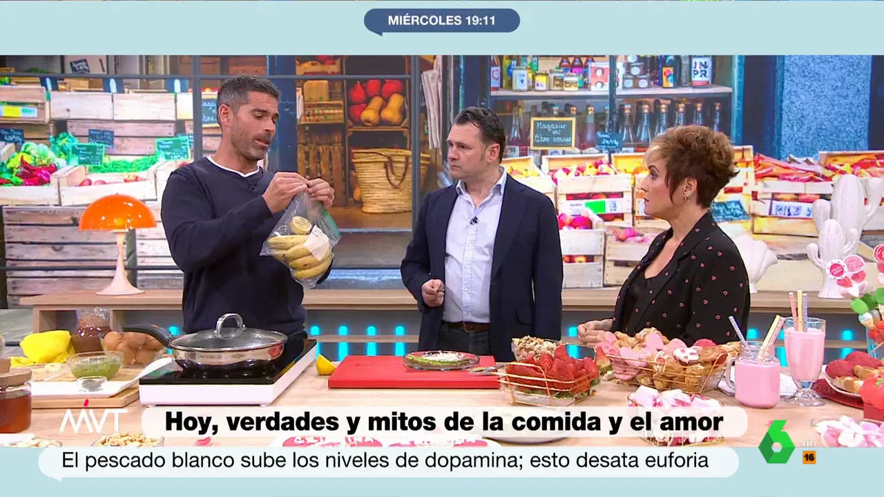 MVT Los trucos del nutricionista Pablo Ojeda para que nos duren más los plátanos