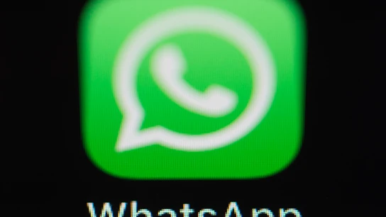 Logo de la aplicación de WhatsApp. Logo de la aplicación de WhatsApp.