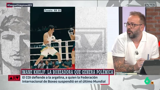 Antonio Maestre reflexiona sobre quienes difunden el bulo de la boxeadora argelina: "Son los tontos útiles de Putin" Antonio Maestre reflexiona sobre quienes difunden el bulo de la boxeadora argelina: "Son los tontos útiles de Putin"