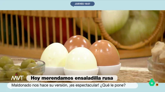 MVT ¿Por qué ingrediente saludable se puede sustituir la patata en la ensaladilla rusa? Pablo Ojeda responde MVT ¿Por qué ingrediente saludable se puede sustituir la patata en la ensaladilla rusa? Pablo Ojeda responde