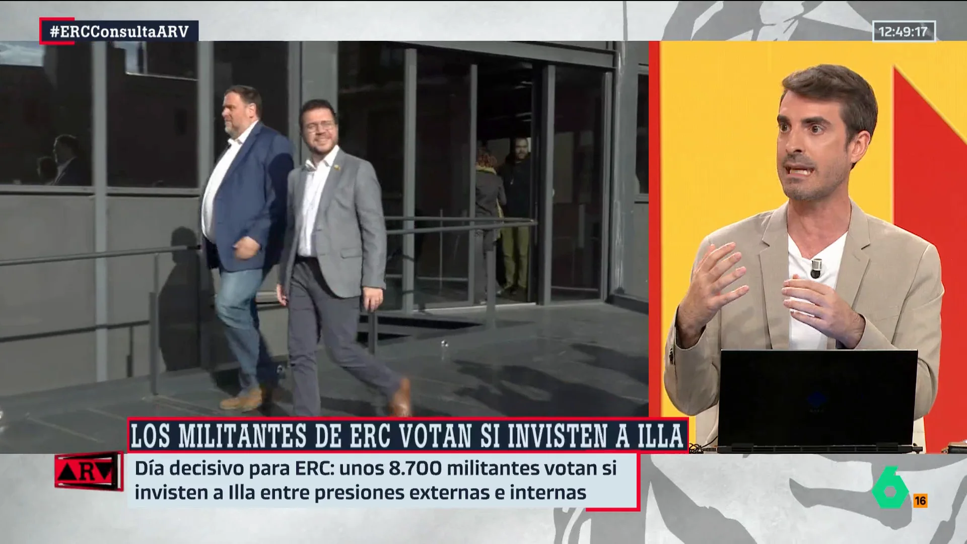 ARV- Pablo Simón: "Una potencial repetición electoral haría más ingobernable Cataluña"