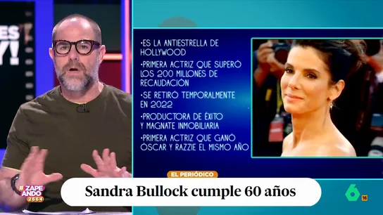 Alberto Rey cuenta curiosidades sobre Sandra Bullock Alberto Rey cuenta curiosidades sobre Sandra Bullock