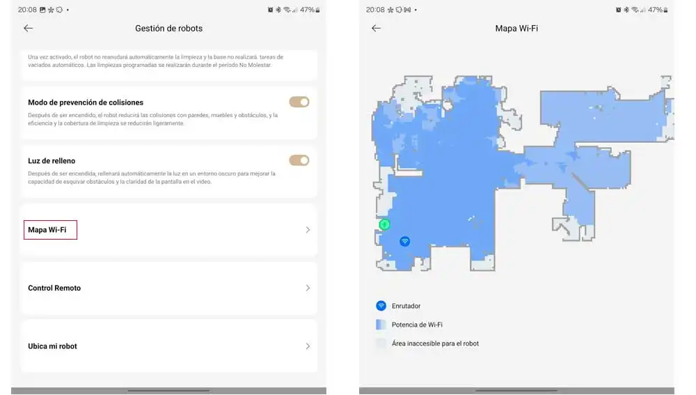 Así es el mapa Wifi de tu casa segun tu aspiradora Así es el mapa Wifi de tu casa segun tu aspiradora