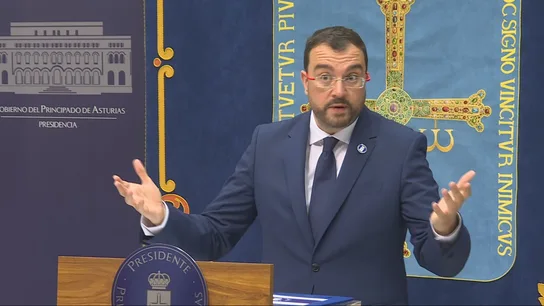 El presidente del Principado de Asturias, Adrián Barbón. El presidente del Principado de Asturias, Adrián Barbón.
