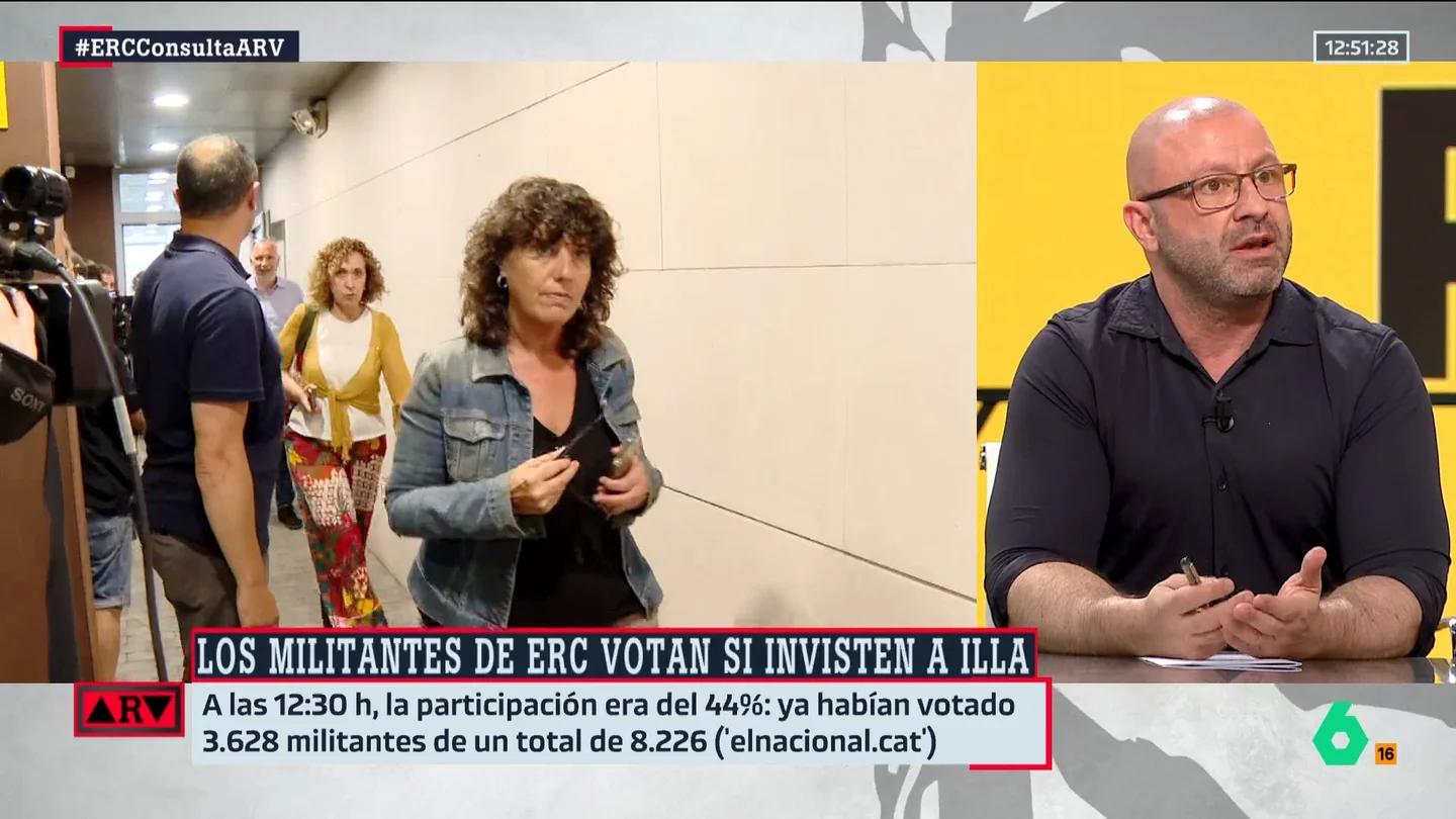 ARV- Rafa López: "El problema para ERC es que no hay alternativa" ARV- Rafa López: "El problema para ERC es que no hay alternativa"