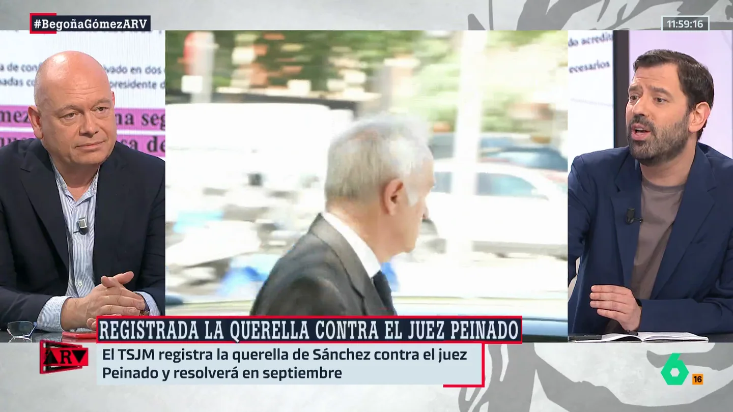 ARV - Antonio Ruiz Valdivia: "El juez Peinado sabe perfectamente que califica de investigada a Begoña Gómez en plena campaña electoral" ARV - Antonio Ruiz Valdivia: "El juez Peinado sabe perfectamente que califica de investigada a Begoña Gómez en plena campaña electoral"