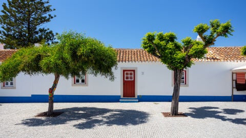 Porto Corvo en la costa alentejana, en Portugal