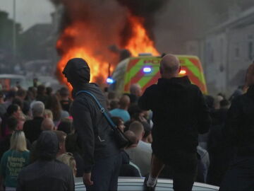 Protestas en Reino Unido
