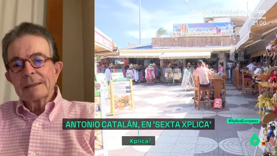 Antonio Catalán habla del problema del turismo Antonio Catalán habla del problema del turismo