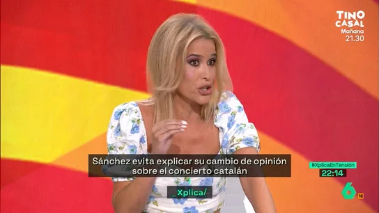 XPLICA Afra Blanco cuestiona las críticas del PP al pacto PSC-ERC: "Bendita hipocresía" XPLICA Afra Blanco cuestiona las críticas del PP al pacto PSC-ERC: "Bendita hipocresía"