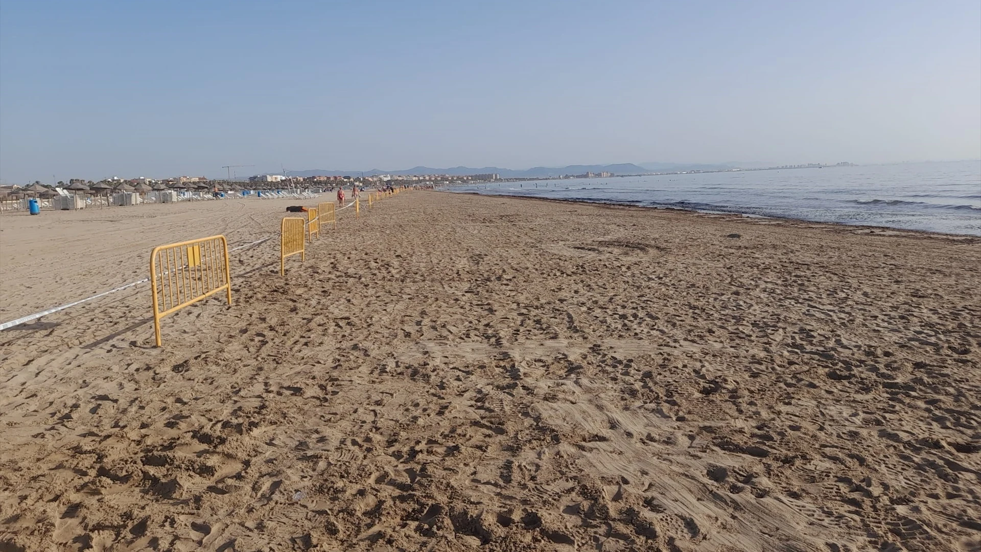 Imagen de archivo de la playa de Cabanyal