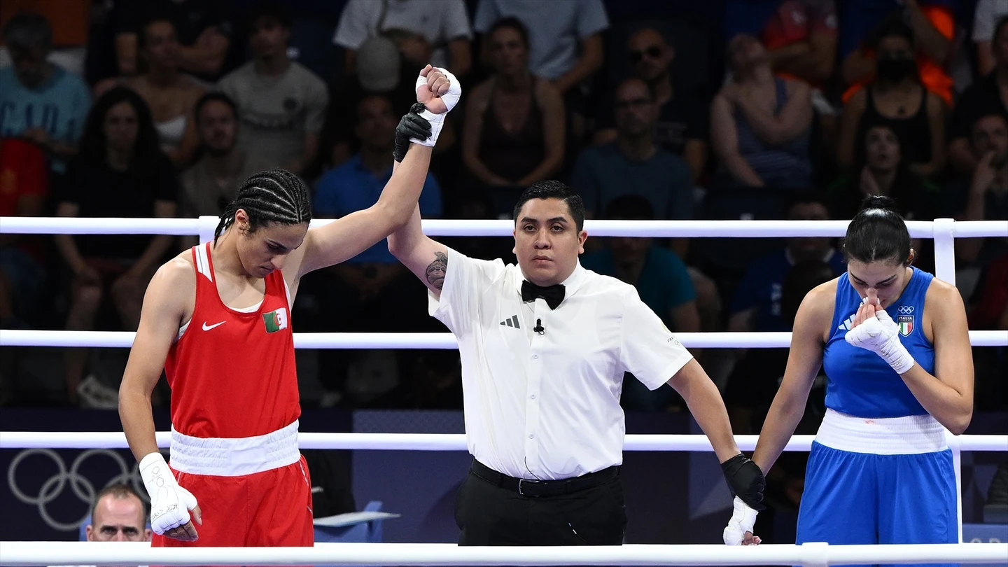 Imane Khelif gana su combate Imane Khelif gana su combate