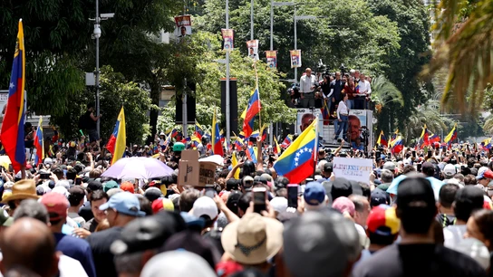 Manifestación en Caracas Manifestación en Caracas