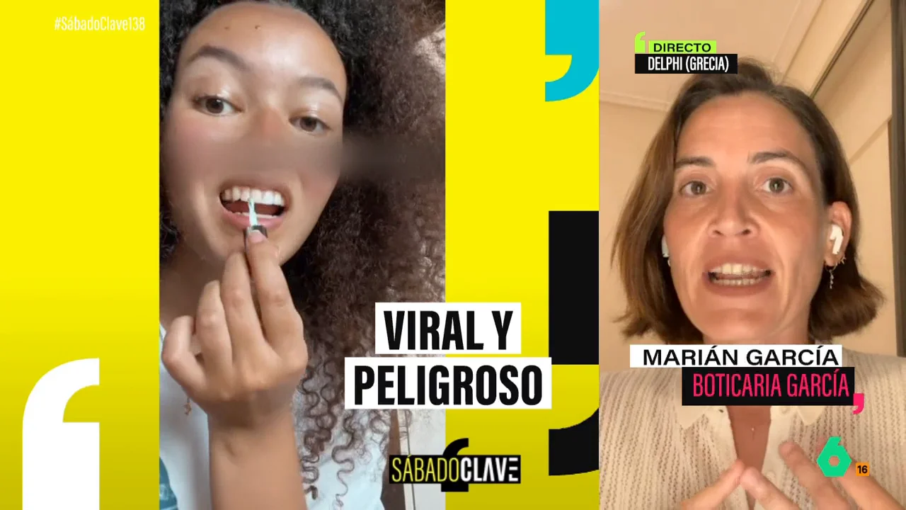 La advertencia de Boticaria García sobre la peligrosa moda de pintarse los dientes con esmalte de uñas