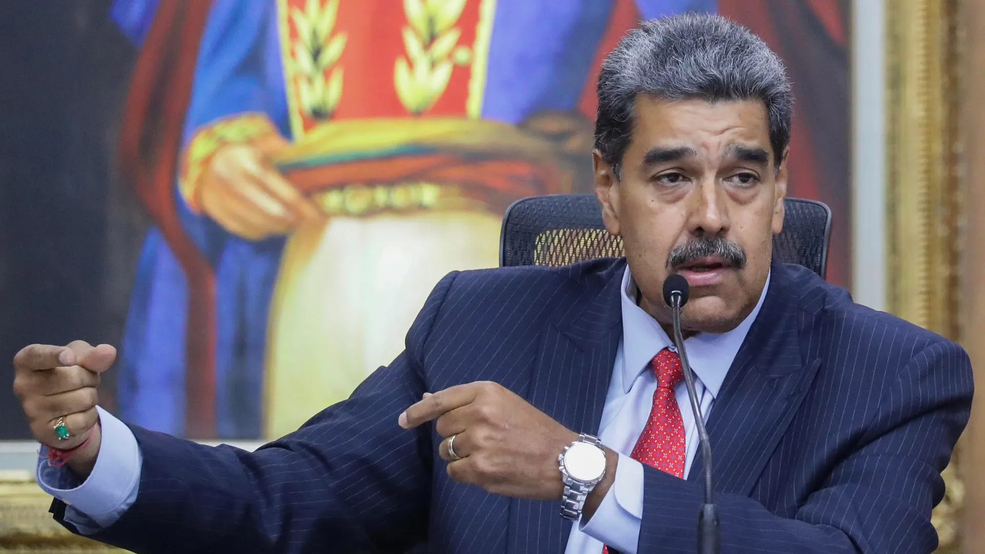 Nicolás Maduro, presidente de Venezuela