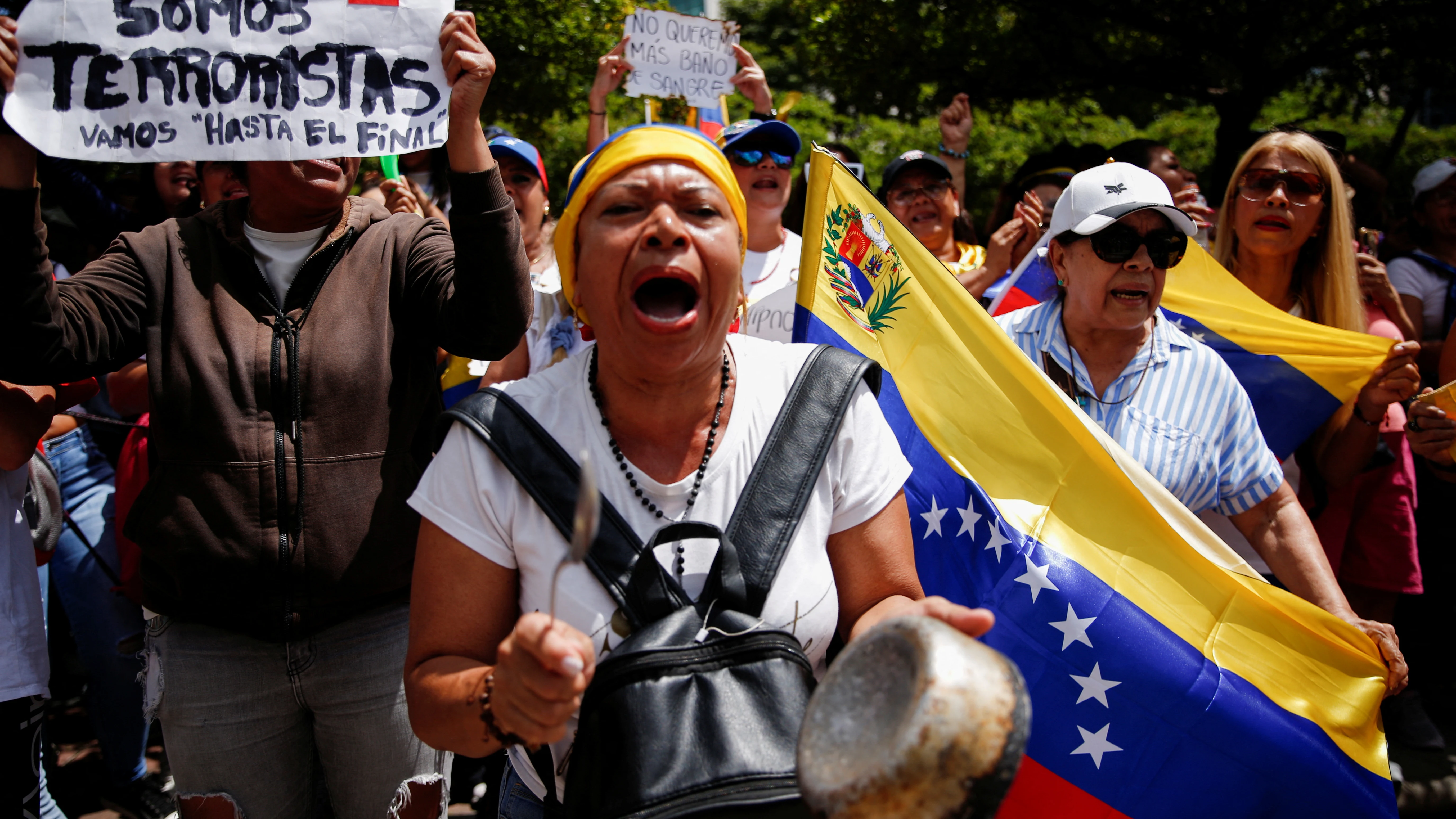 Protestas en Venezuela en contra de Nicolás Maduro