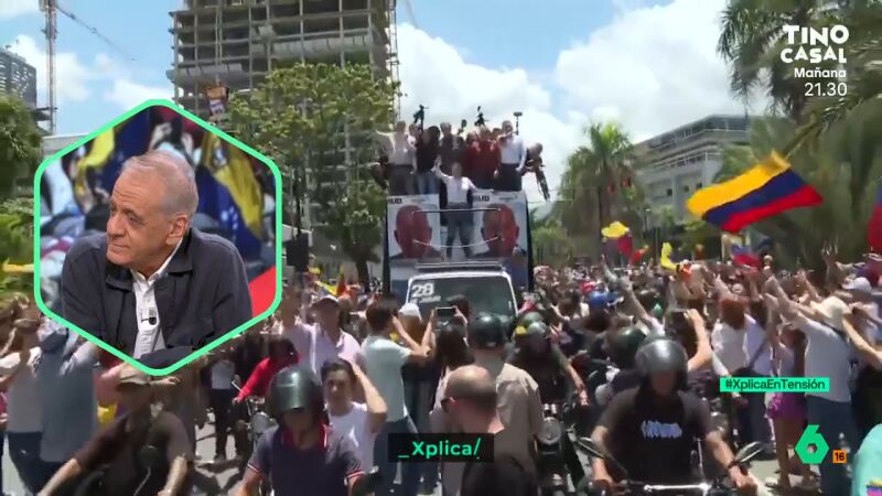 Ignacio Cembrero habla de las protestas en Venezuela 